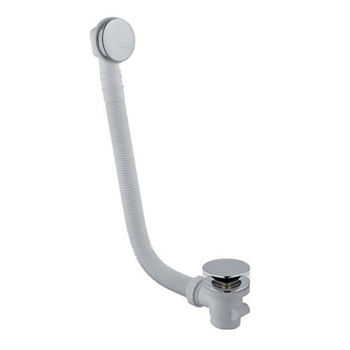 Vicario 1011/120.01 universal chrome bathtub drain column