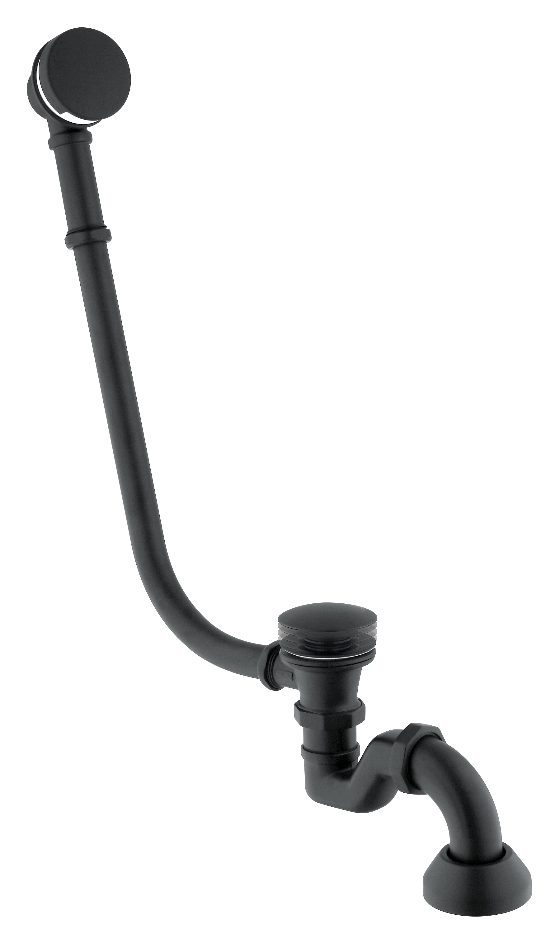 Vicario 1210.55 universal exposed bathtub drain column