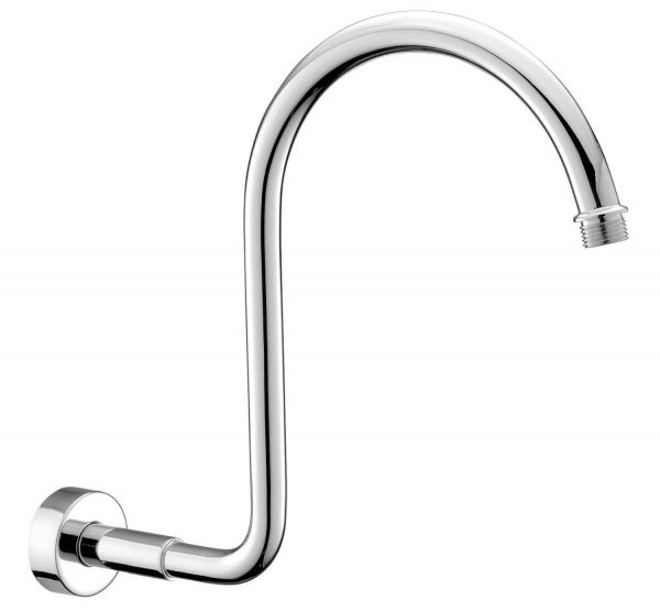 Antique Brass Shower Arm 320mm damast 12613