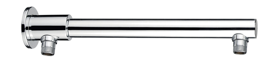 Damast 15700 Runder Duscharm aus verchromtem Messing mit Umsteller