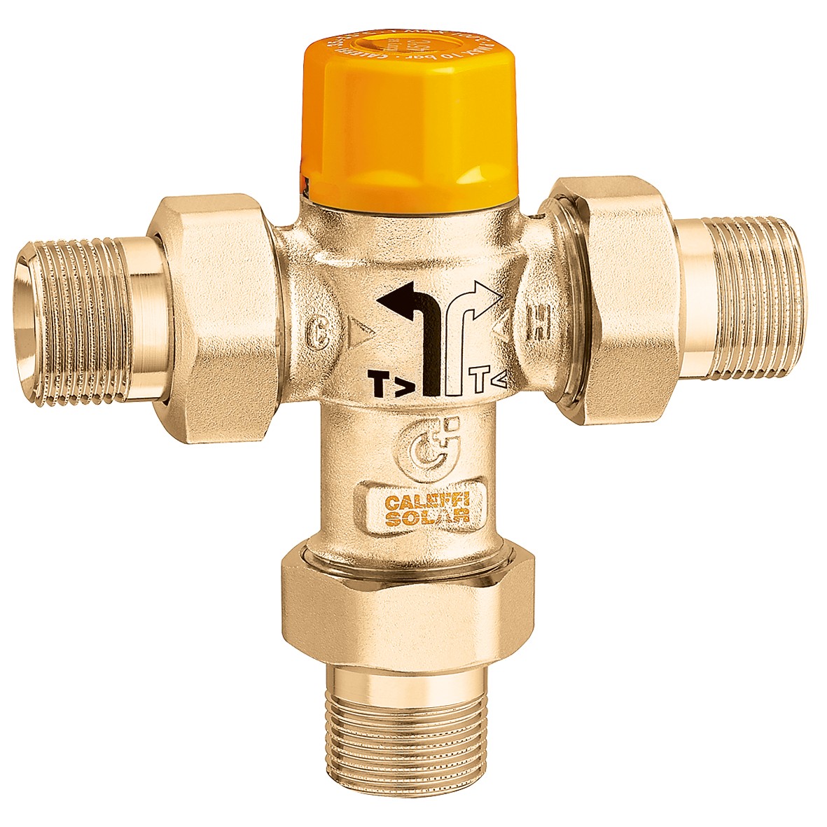 Thermostatisches Umschaltventil 1/2" für Solaranlagen Caleffi 262040