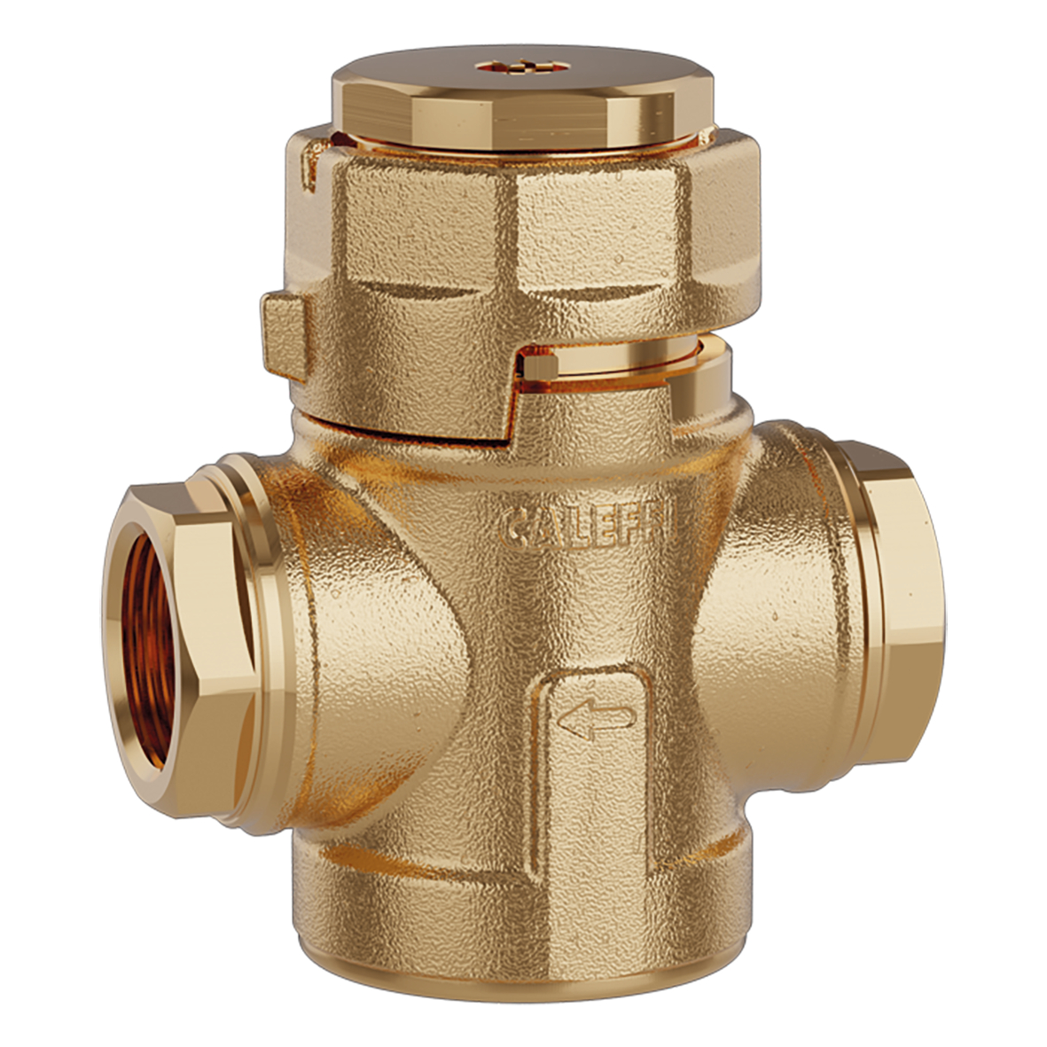 Caleffi Filterstop Anti-Limescale Inspectable Filter with Shut-Off Valve 577105