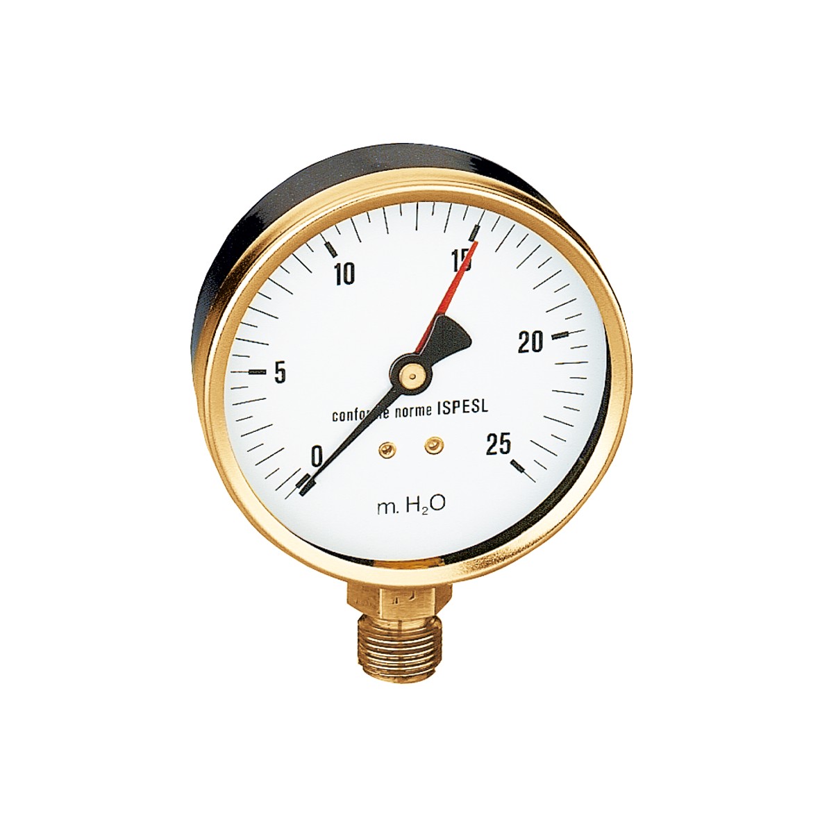 Manometr Caleffi 689016 zakres 0–16 m H₂O