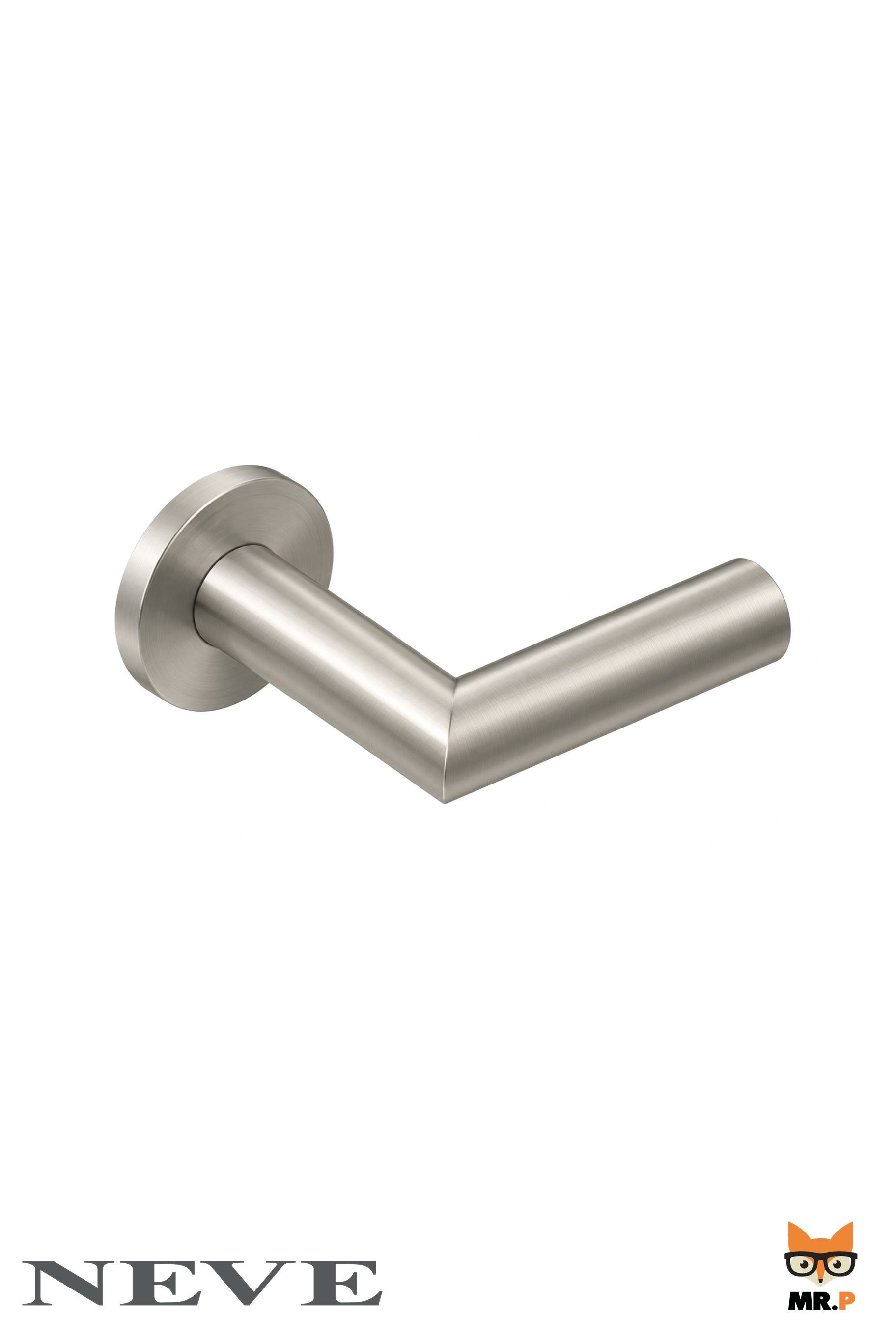 Attacco a L – Raccordo Angolare Presa d'Acqua Nickel Satinato NEVE Rubinetterie CNLANG1017