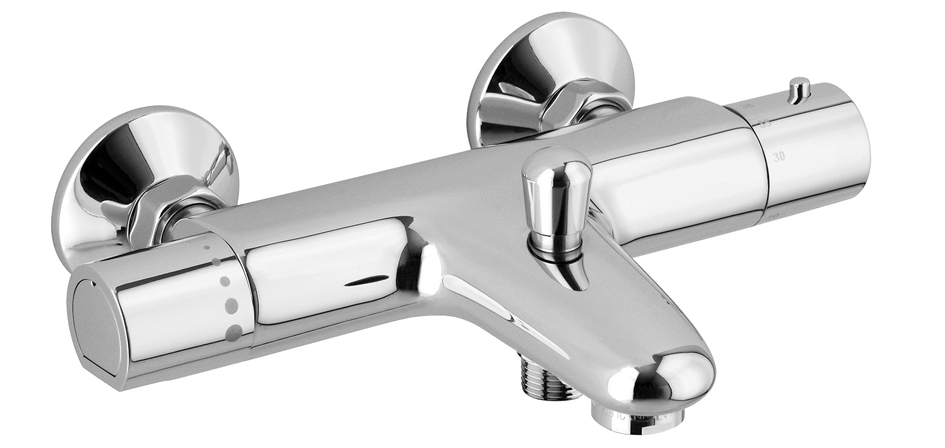 Paffoni rubinetteria miscelatore termostatico vasca esterno equo EQS022CRNEW