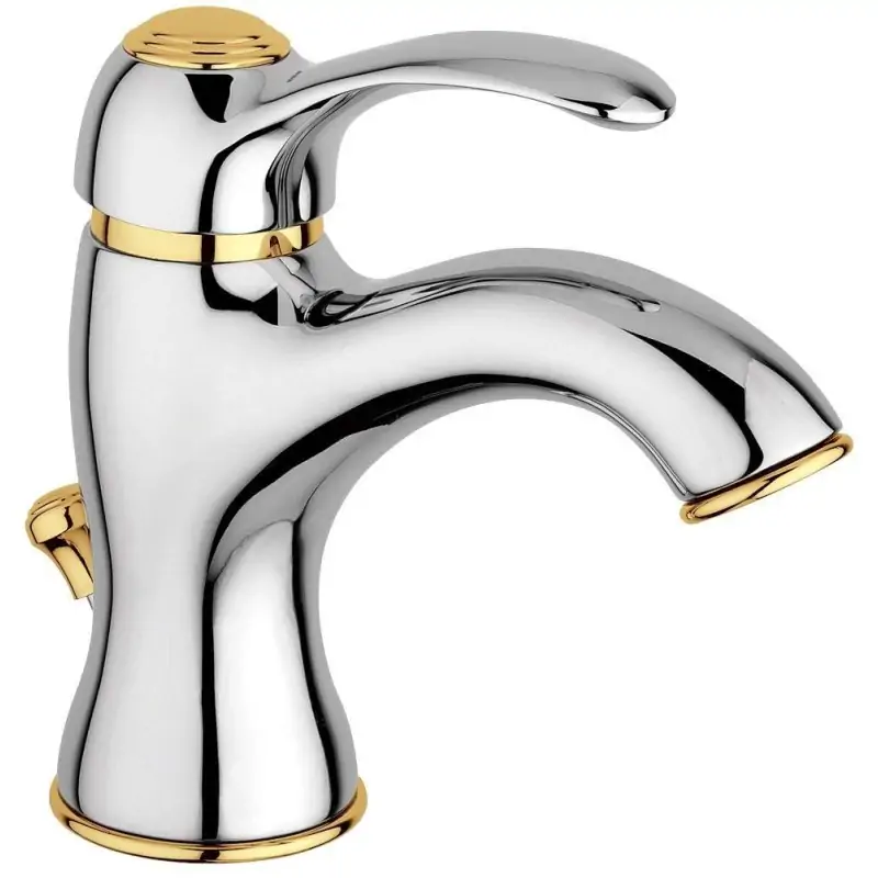 Paffoni Flavia FA075CO Waschtischarmatur mit 1,5"-Ablaufgarnitur