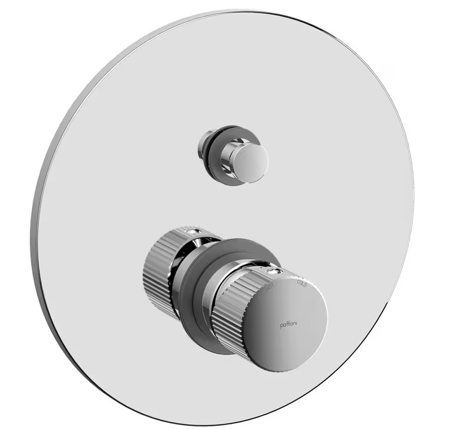 Paffoni faucets JO built-in shower mixer with 2 outlets and diverter JO015CR
