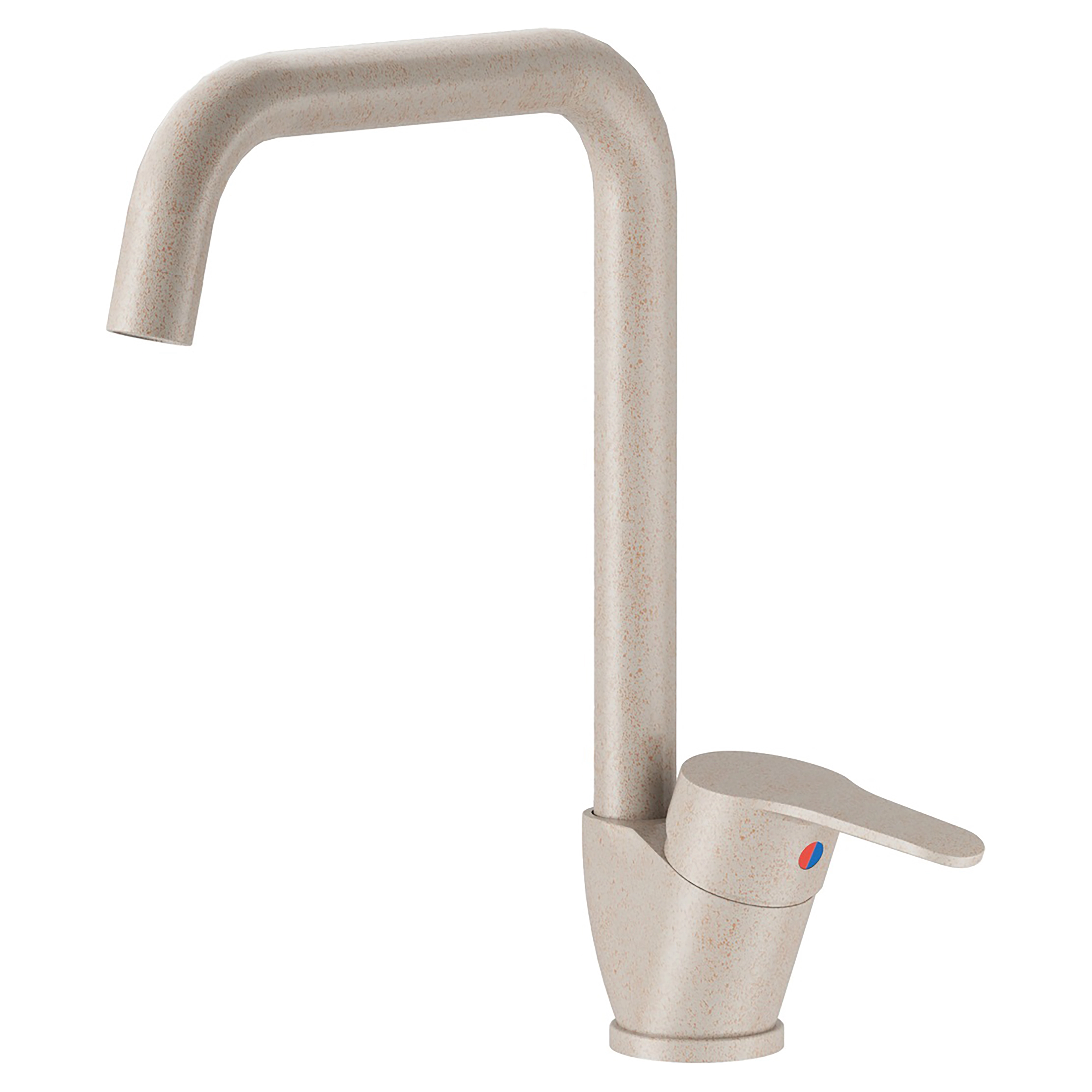 Rubinetto miscelatore per lavello cucina granito avena Timeless Tecom TLVA120GA