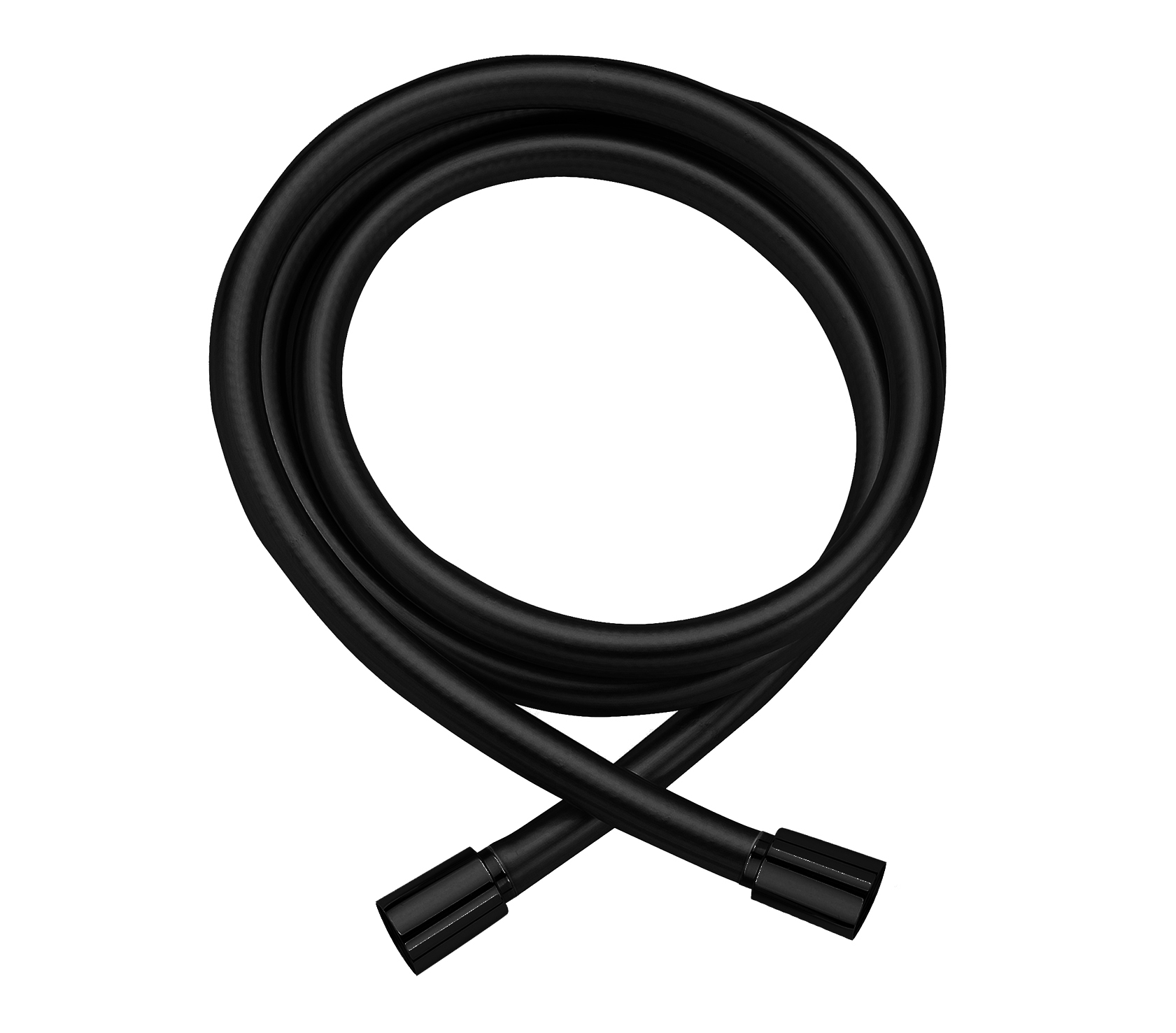 Paffoni ZFLO071NO colored PVC hose with double conical cap
